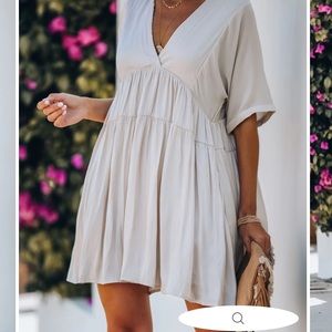 Mustard Seed babydoll dress NWT